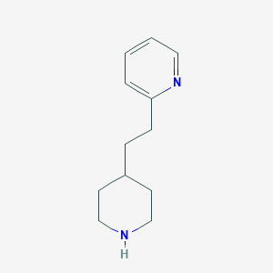 molecular formula C12H18N2 B1501342 2-(2-(Piperidin-4-yl)ethyl)pyridine CAS No. 1001754-72-8