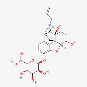 molecular formula C25H31NO10 B1501359 Naloxol 3-beta-D-Glucuronide 