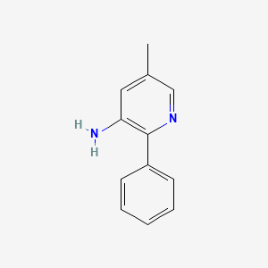 3-Amino-5-methyl-2-phenylpyridine