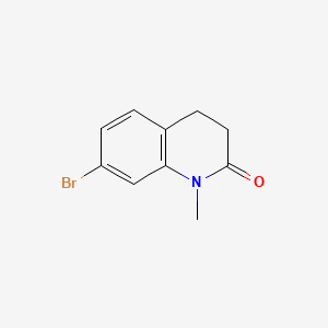 molecular formula C10H10BrNO B1501413 7-Bromo-1-methyl-3,4-dihydroquinolin-2(1H)-one CAS No. 1086386-20-0