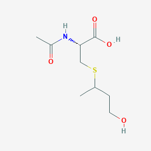 N-Acetyl-S-(4-hydroxybutan-2-yl)-L-cysteine