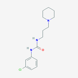 Urea, 1-(3-chlorophenyl)-3-[3-(1-piperidyl)propyl]-