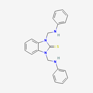 1,3-Bis((phenylamino)methyl)-1H-benzo[d]imidazole-2(3H)-thione