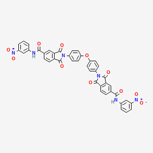 2,2'-(oxydibenzene-4,1-diyl)bis[N-(3-nitrophenyl)-1,3-dioxo-2,3-dihydro-1H-isoindole-5-carboxamide]