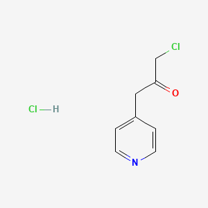 molecular formula C8H9Cl2NO B1501482 1-Chloro-3-(pyridin-4-yl)propan-2-one hydrochloride CAS No. 1188264-08-5