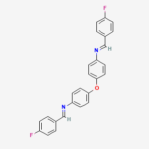 4,4'-oxybis{N-[(E)-(4-fluorophenyl)methylidene]aniline}