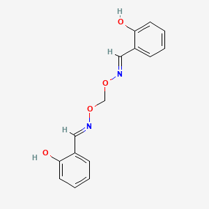 2,2'-[(1E,6E)-3,5-dioxa-2,6-diazahepta-1,6-diene-1,7-diyl]diphenol