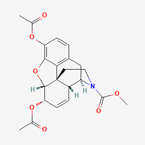N-Methoxycarbonyl Normorphine Diacetate