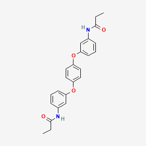 N-{3-[4-(3-Propanamidophenoxy)phenoxy]phenyl}propanamide