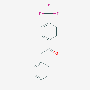 molecular formula C15H11F3O B150152 2-苯基-4'-三氟甲基苯乙酮 CAS No. 61062-55-3