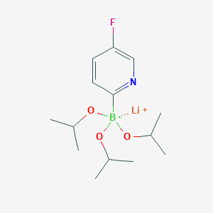 molecular formula C14H24BFLiNO3 B1501534 Lithium triisopropyl 2-(5-fluoropyridyl)borate CAS No. 1048030-49-4