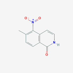 molecular formula C10H8N2O3 B1501535 6-methyl-5-nitroisoquinolin-1(2H)-one 