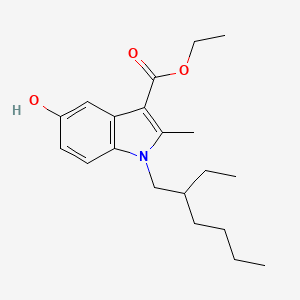 Ethyl 1-(2-ethylhexyl)-5-hydroxy-2-methyl-1H-indole-3-carboxylate