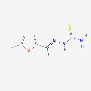 Ethanone, 1-(5-methylfur-2-yl)-, thiosemicarbazone