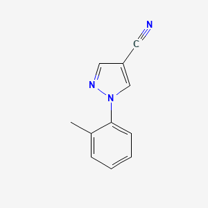 1-(o-Tolyl)-1H-pyrazole-4-carbonitrile