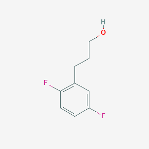 molecular formula C9H10F2O B1501560 3-(2,5-Difluorophenyl)propan-1-ol CAS No. 873946-37-3