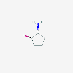 molecular formula C5H10FN B1501578 (1R,2S)-2-fluorocyclopentan-1-amine 