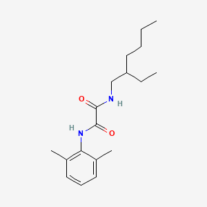 N-(2,6-dimethylphenyl)-N'-(2-ethylhexyl)ethanediamide