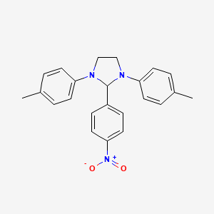 1,3-Bis(4-methylphenyl)-2-(4-nitrophenyl)imidazolidine