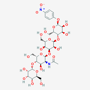 molecular formula C32H48N2O23 B1501605 Gal β(1-4)GlcNAc β(1-3)Gal β(1-4)Glc-β-pNP CAS No. 197526-33-3