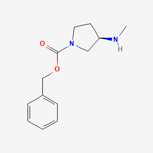 molecular formula C13H18N2O2 B1501617 Benzyl (3R)-3-(methylamino)pyrrolidine-1-carboxylate CAS No. 917459-77-9