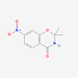 2,2-Dimethyl-7-nitro-2H-benzo[e][1,3]oxazin-4(3H)-one