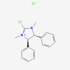 (4R,5R)-2-Chloro-1,3-dimethyl-4,5-diphenyl-1-imidazolinium chloride