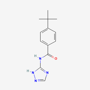 4-tert-butyl-N-(1H-1,2,4-triazol-5-yl)benzamide