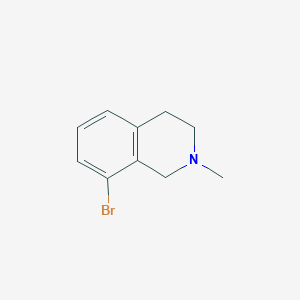 molecular formula C10H12BrN B1501675 8-Bromo-2-methyl-1,2,3,4-tetrahydroisoquinoline CAS No. 947499-03-8