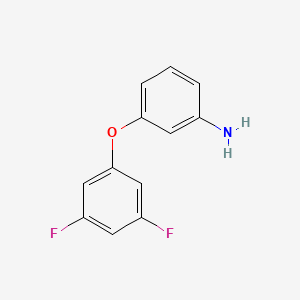 molecular formula C12H9F2NO B1501676 3-(3,5-Difluoro-phenoxy)-phenylamine CAS No. 887580-88-3
