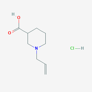 molecular formula C9H16ClNO2 B1501695 1-Allylpiperidine-3-carboxylic acid hydrochloride 