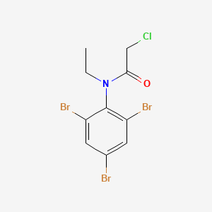 2-chloro-N-ethyl-N-(2,4,6-tribromophenyl)acetamide