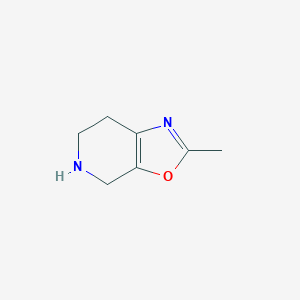 molecular formula C7H10N2O B1501710 2-Methyl-4,5,6,7-tetrahydrooxazolo[5,4-c]pyridine CAS No. 886371-60-4