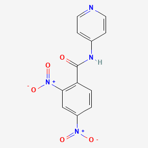 2,4-dinitro-N-(pyridin-4-yl)benzamide