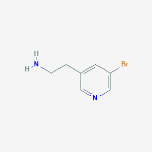 molecular formula C7H9BrN2 B1501734 2-(5-溴吡啶-3-基)-乙胺 CAS No. 39741-47-4