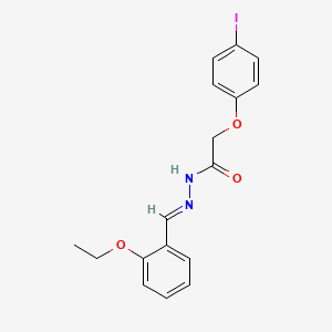 N'-[(E)-(2-ethoxyphenyl)methylidene]-2-(4-iodophenoxy)acetohydrazide