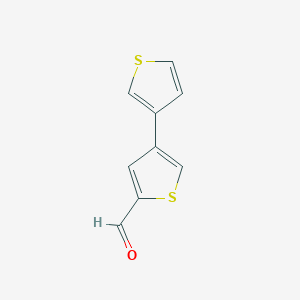 B150174 3,3'-Bithiophene-5-carboxaldehyde CAS No. 137320-59-3
