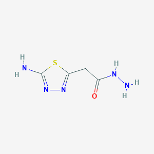 2-(5-Amino-1,3,4-thiadiazol-2-yl)acetohydrazide