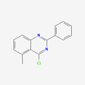 molecular formula C15H11ClN2 B1501750 4-氯-5-甲基-2-苯基-喹唑啉 CAS No. 885277-13-4