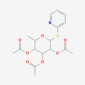 pyridin-2-yl 2,3,4-tri-O-acetyl-6-deoxy-1-thiohexopyranoside