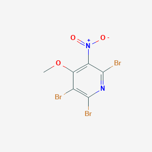 molecular formula C6H3Br3N2O3 B1501764 2,3,6-Tribromo-4-methoxy-5-nitropyridine CAS No. 31872-70-5