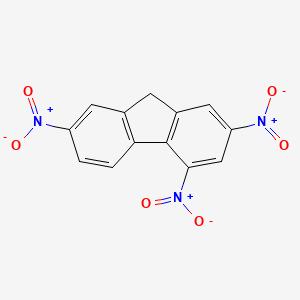 9H-Fluorene, 2,4,7-trinitro-