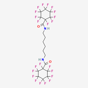 N,N'-hexane-1,6-diylbis(1,2,2,3,3,4,4,5,5,6,6-undecafluorocyclohexanecarboxamide)