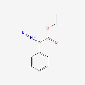 molecular formula C10H10N2O2 B1501809 Ethyl 2-diazo-2-phenylacetate CAS No. 22065-57-2