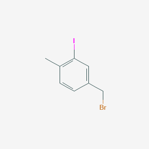 molecular formula C8H8BrI B1501816 4-(Bromomethyl)-2-iodo-1-methylbenzene CAS No. 626250-55-3