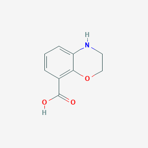 molecular formula C9H9NO3 B1501820 3,4-Dihydro-2H-benzo[1,4]oxazine-8-carboxylic acid CAS No. 1007875-95-7