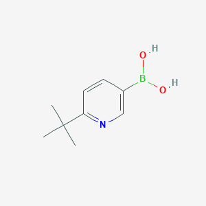 molecular formula C9H14BNO2 B1501823 2-Tert-butyl-pyridine-5-boronic acid CAS No. 1174312-53-8