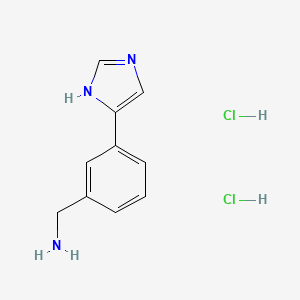 3-(1H-Imidazol-4-YL)-benzylamine dihydrochloride
