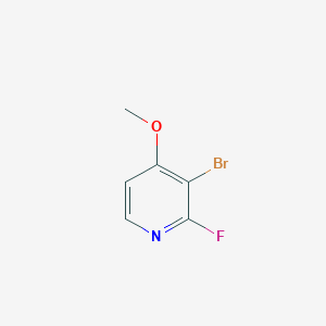 molecular formula C6H5BrFNO B1501825 3-Bromo-2-fluoro-4-methoxypyridine CAS No. 1256789-70-4
