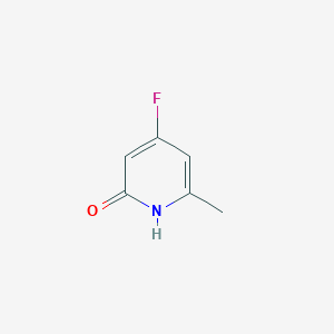 4-Fluoro-6-methylpyridin-2-OL